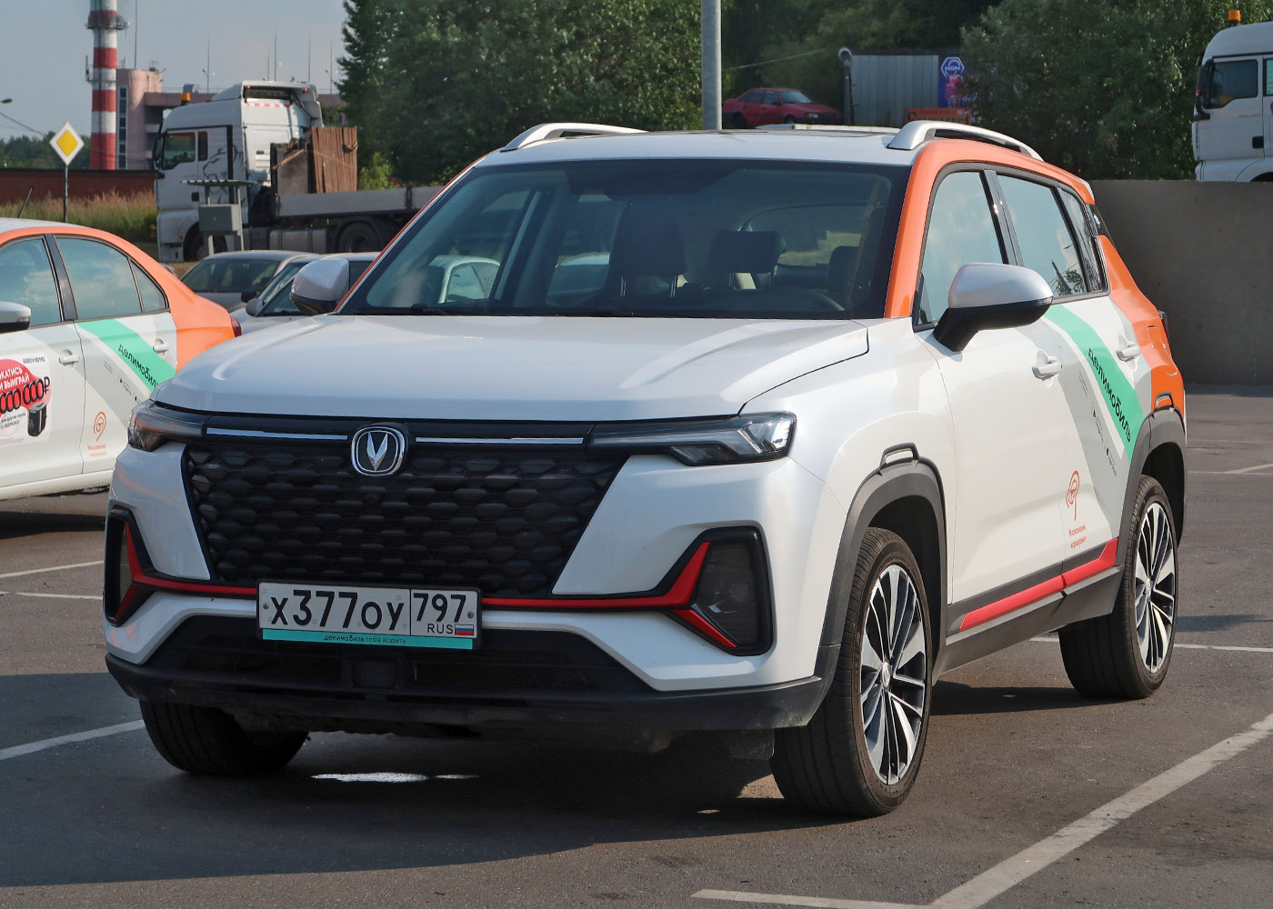 Москва, Changan CS35 № Х 377 ОУ 797