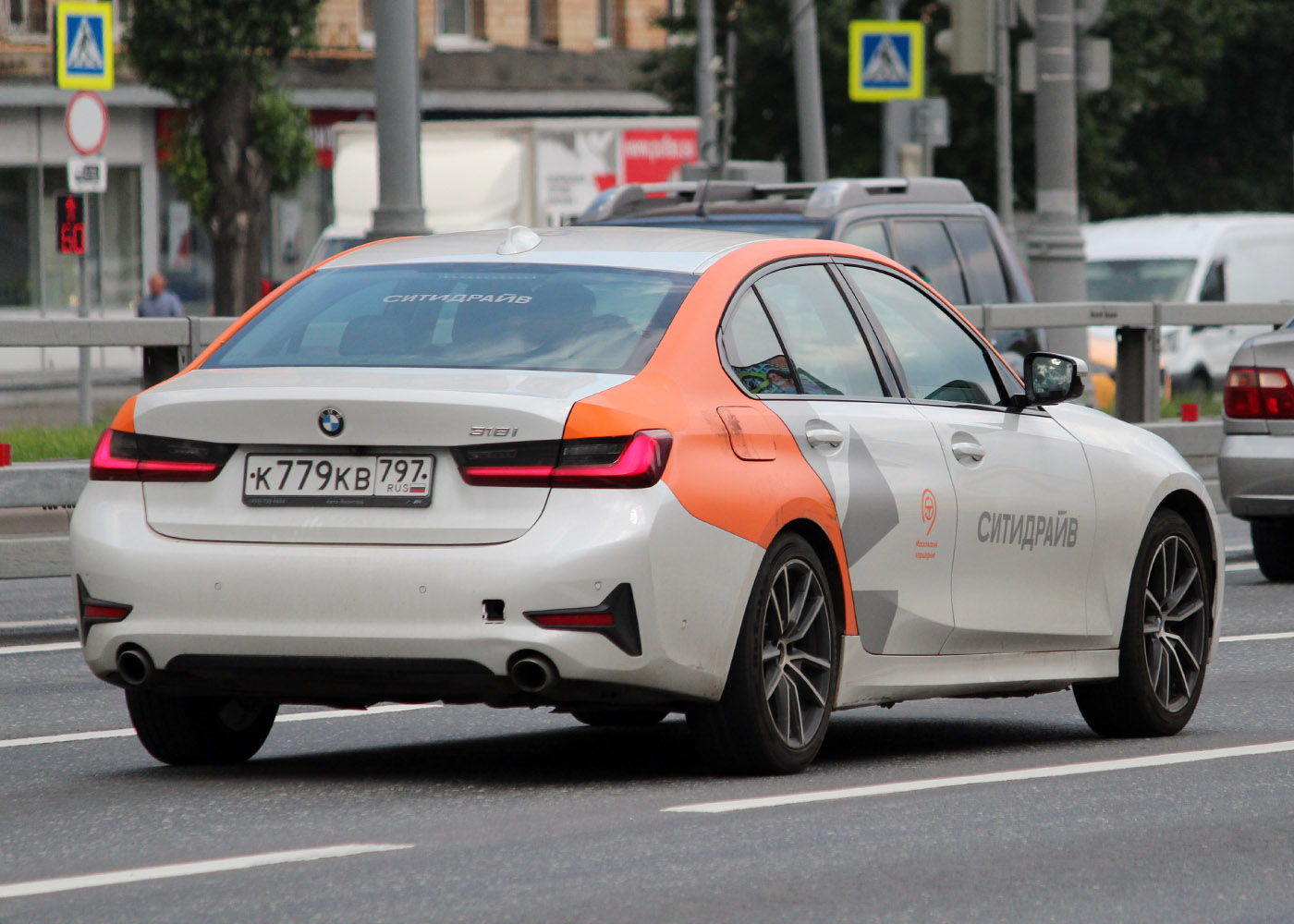 Москва, BMW 3 Series № К 779 КВ 797