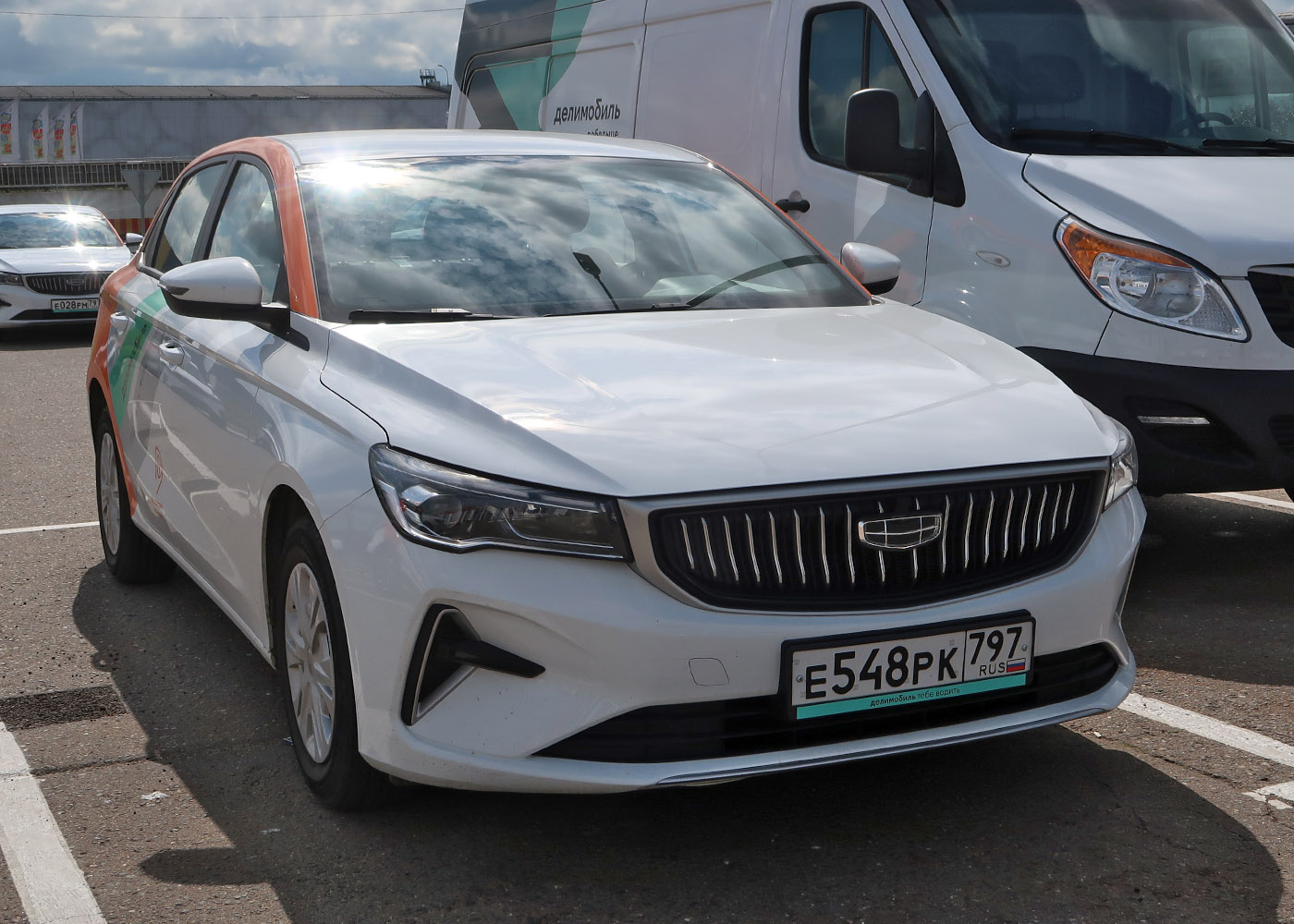 Москва, Geely Emgrand № Е 548 РК 797