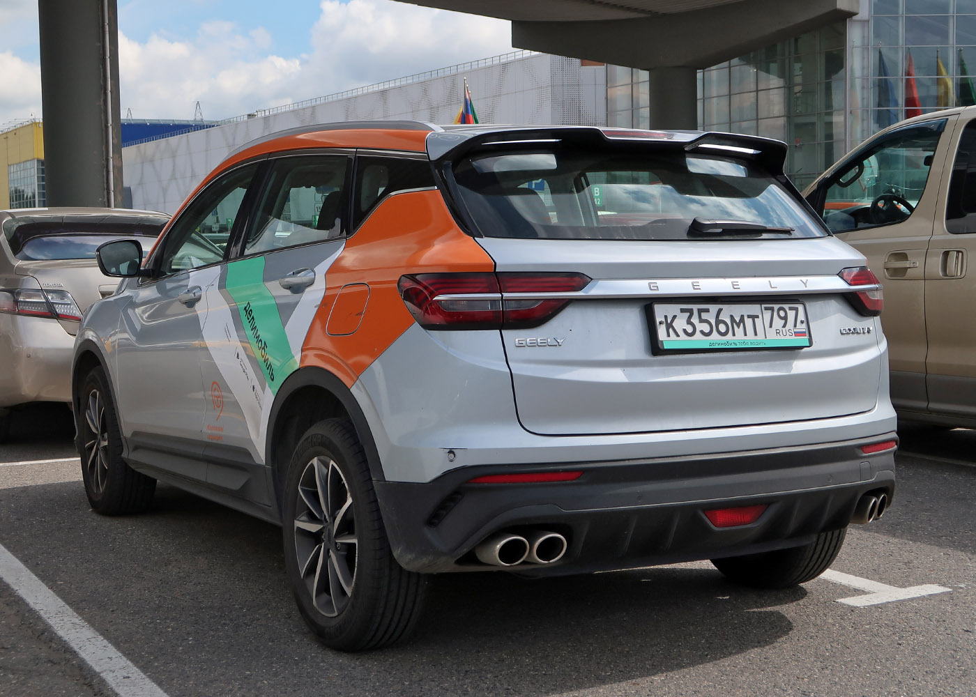 Москва, Geely Coolray № К 356 МТ 797