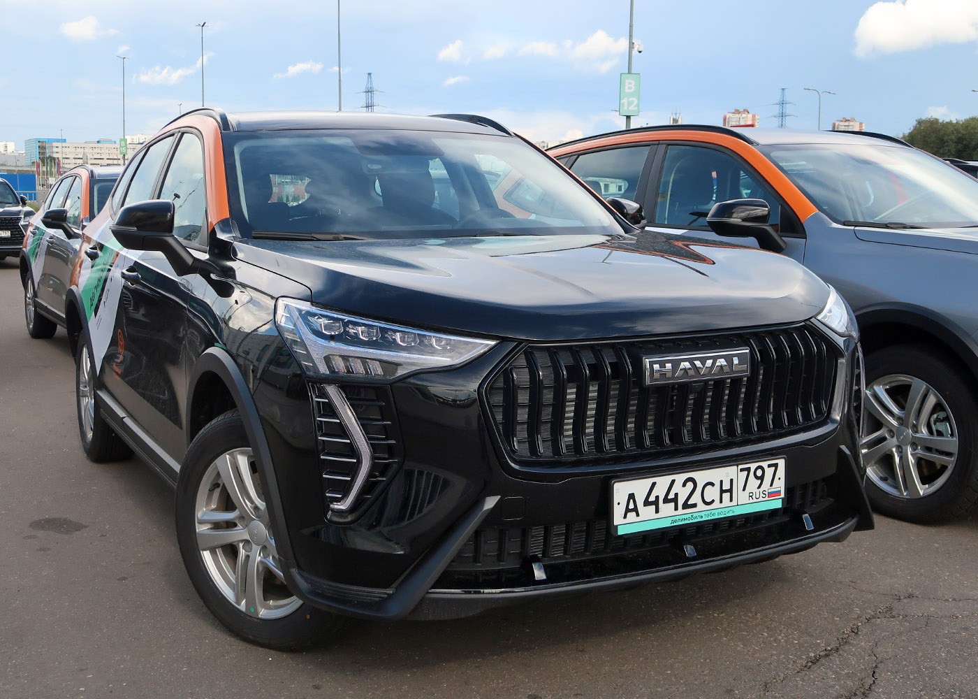 Москва, Haval Jolion № А 442 СН 797