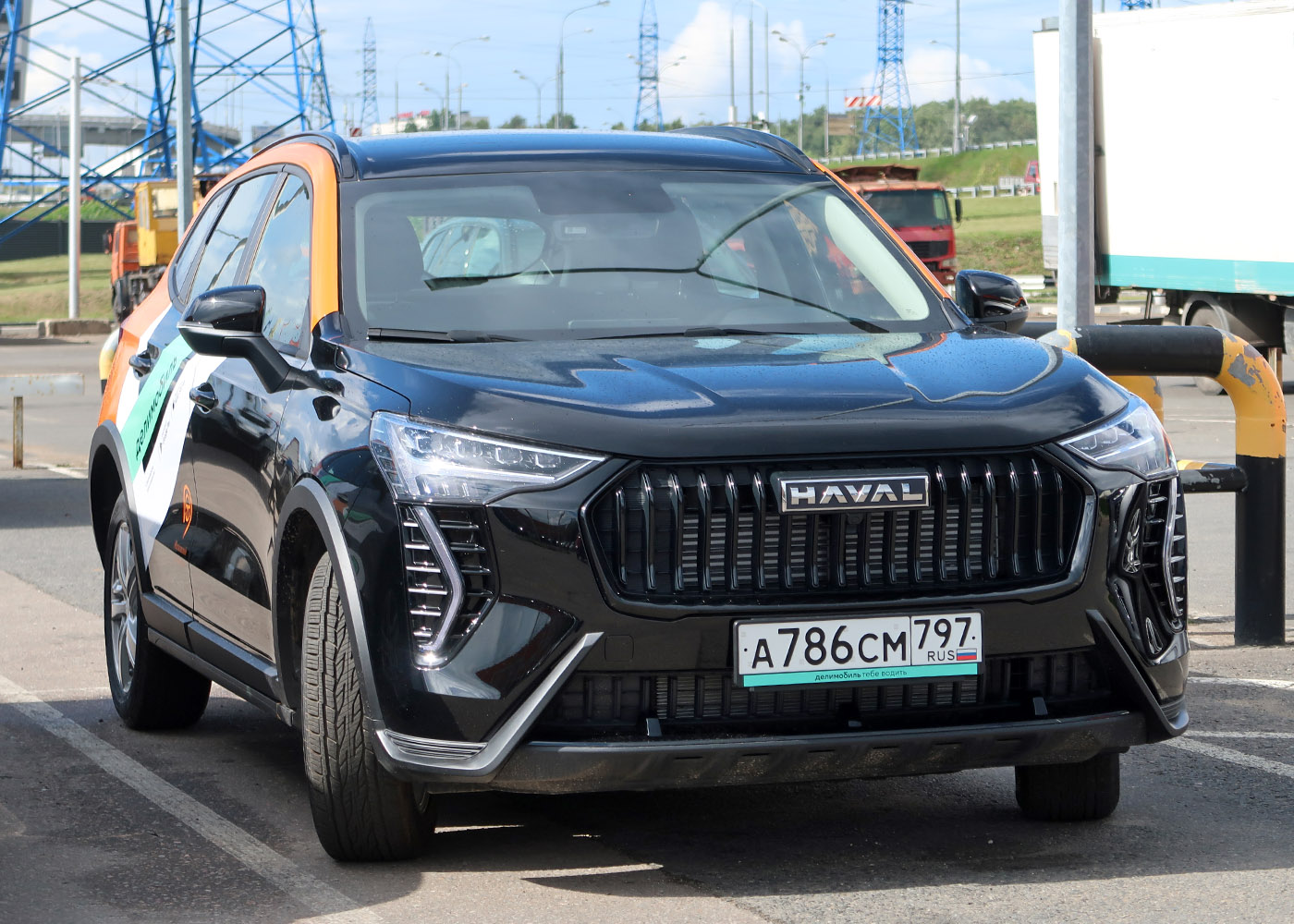 Москва, Haval Jolion № А 786 СМ 797