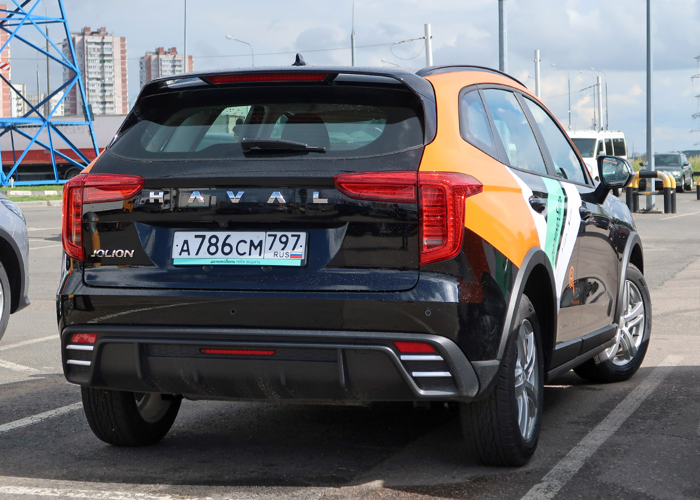 Москва, Haval Jolion № А 786 СМ 797