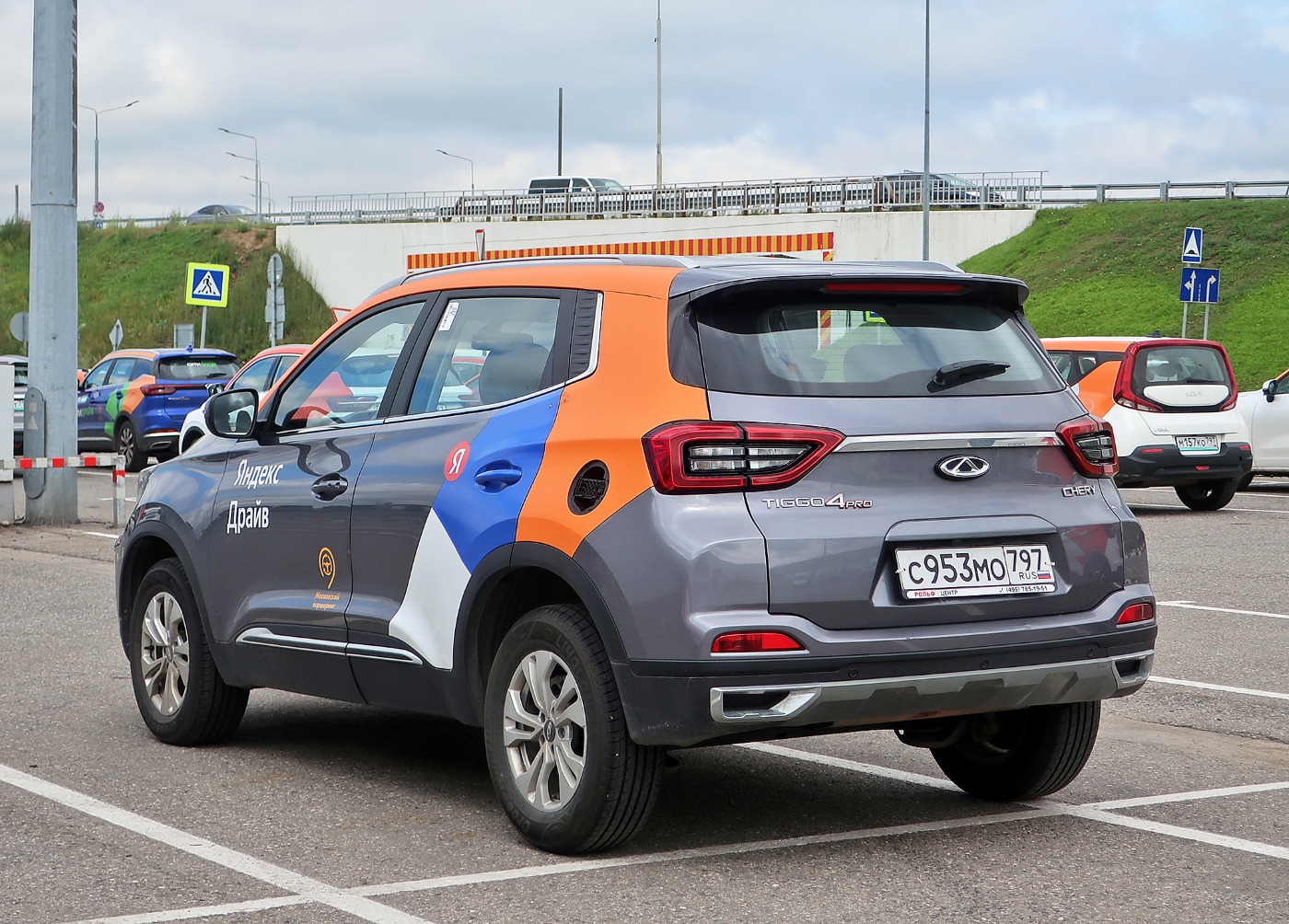 Москва, Chery Tiggo 4 № С 953 МО 797