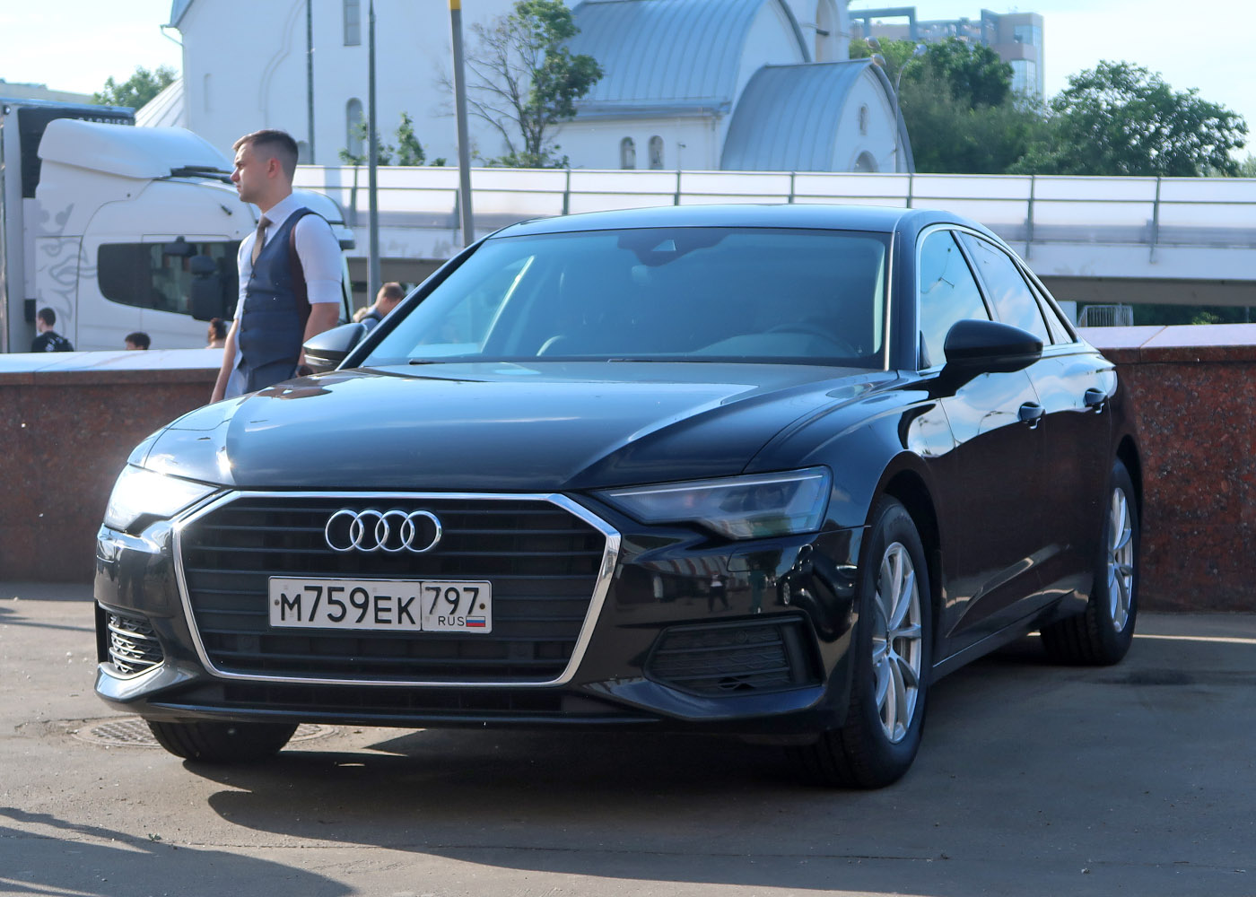 Москва, Audi A6 № М 759 ЕК 797