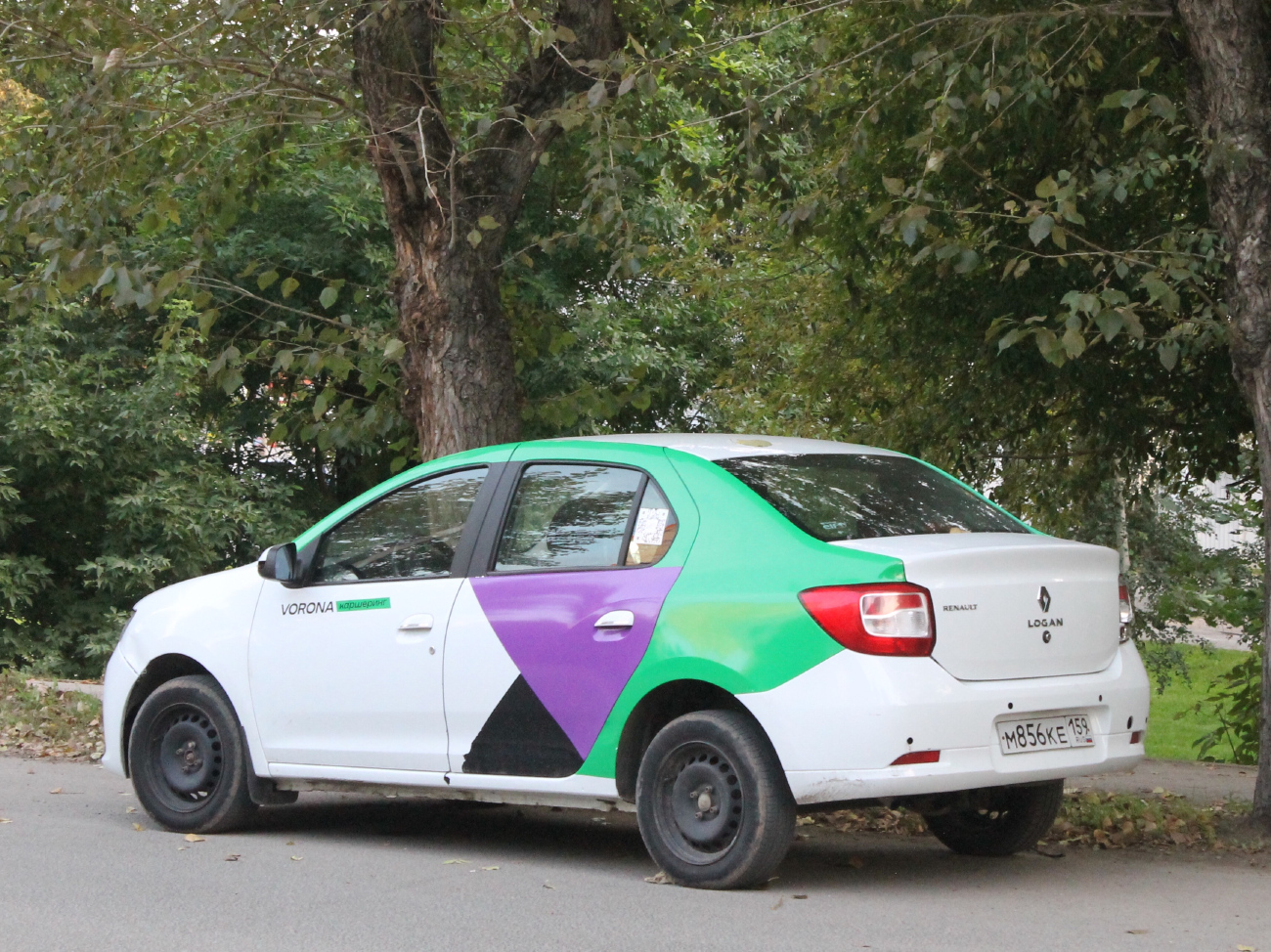 Пермь, Renault Logan № М 856 КЕ 159