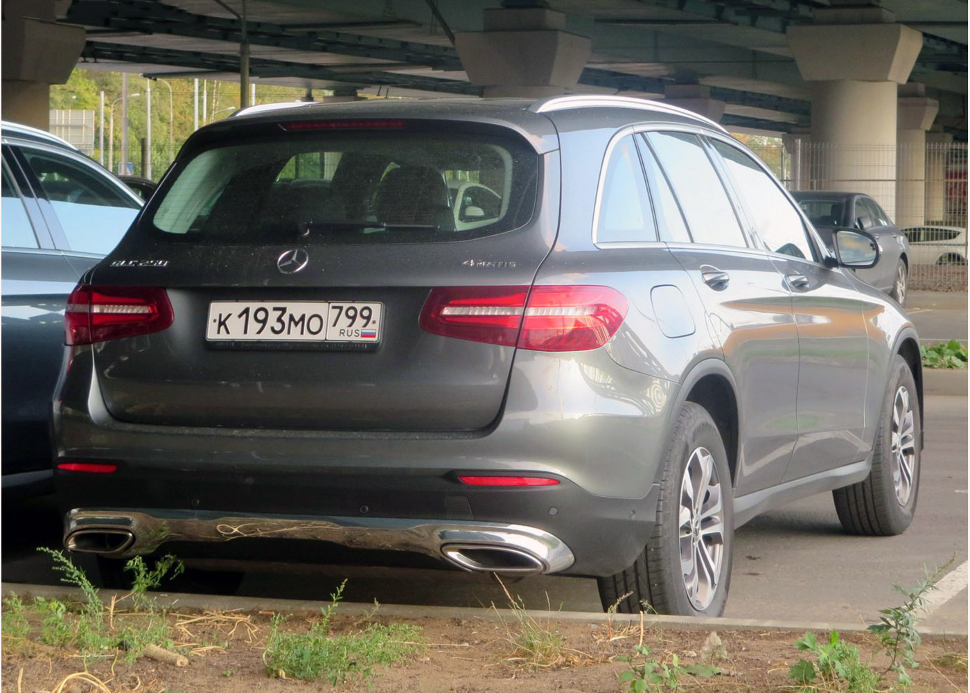 Москва, Mercedes-Benz GLC-Klasse № К 193 МО 799