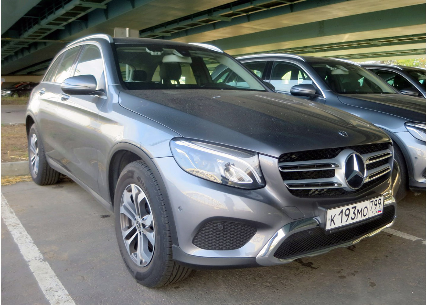 Москва, Mercedes-Benz GLC-Klasse № К 193 МО 799