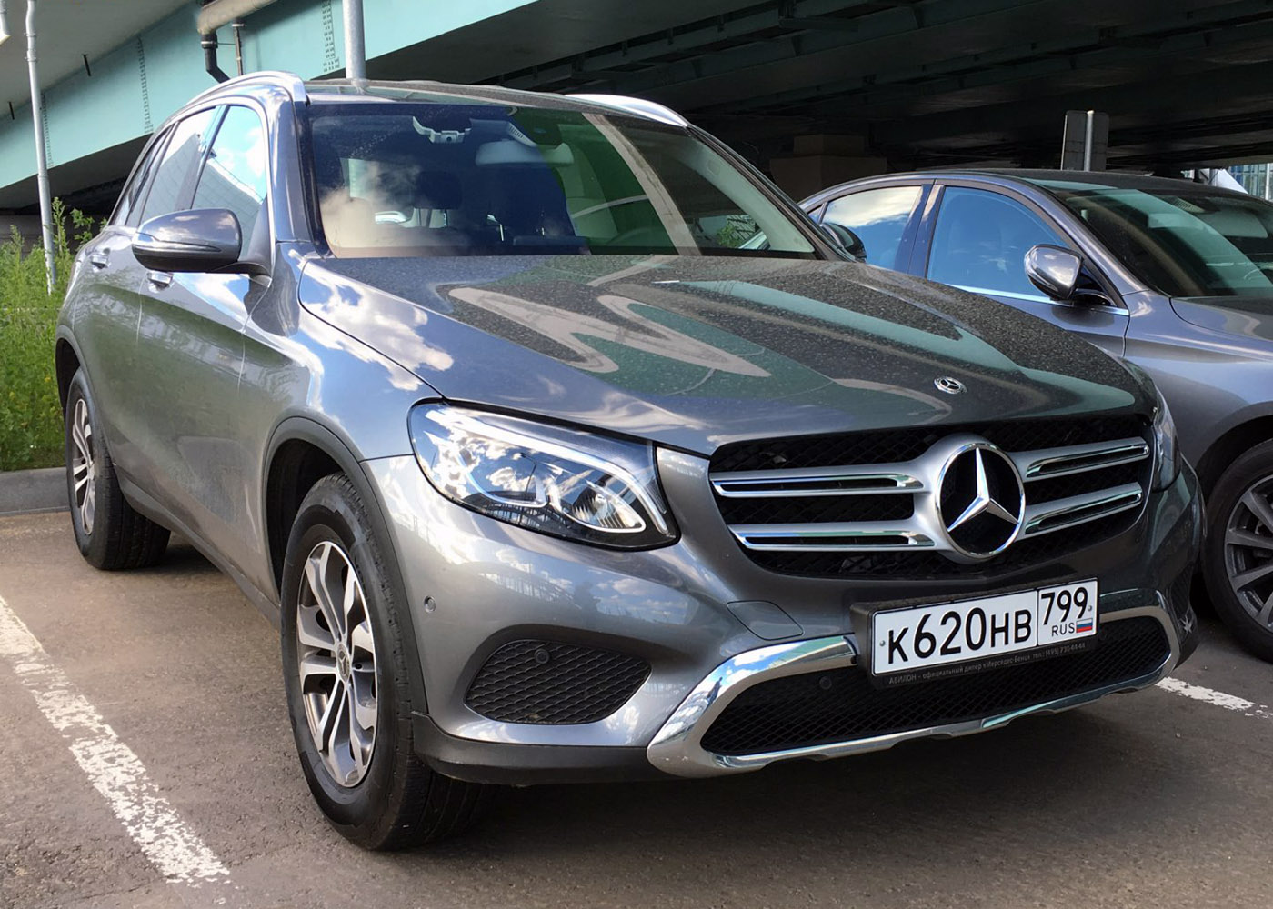 Москва, Mercedes-Benz GLC-Klasse № К 620 НВ 799