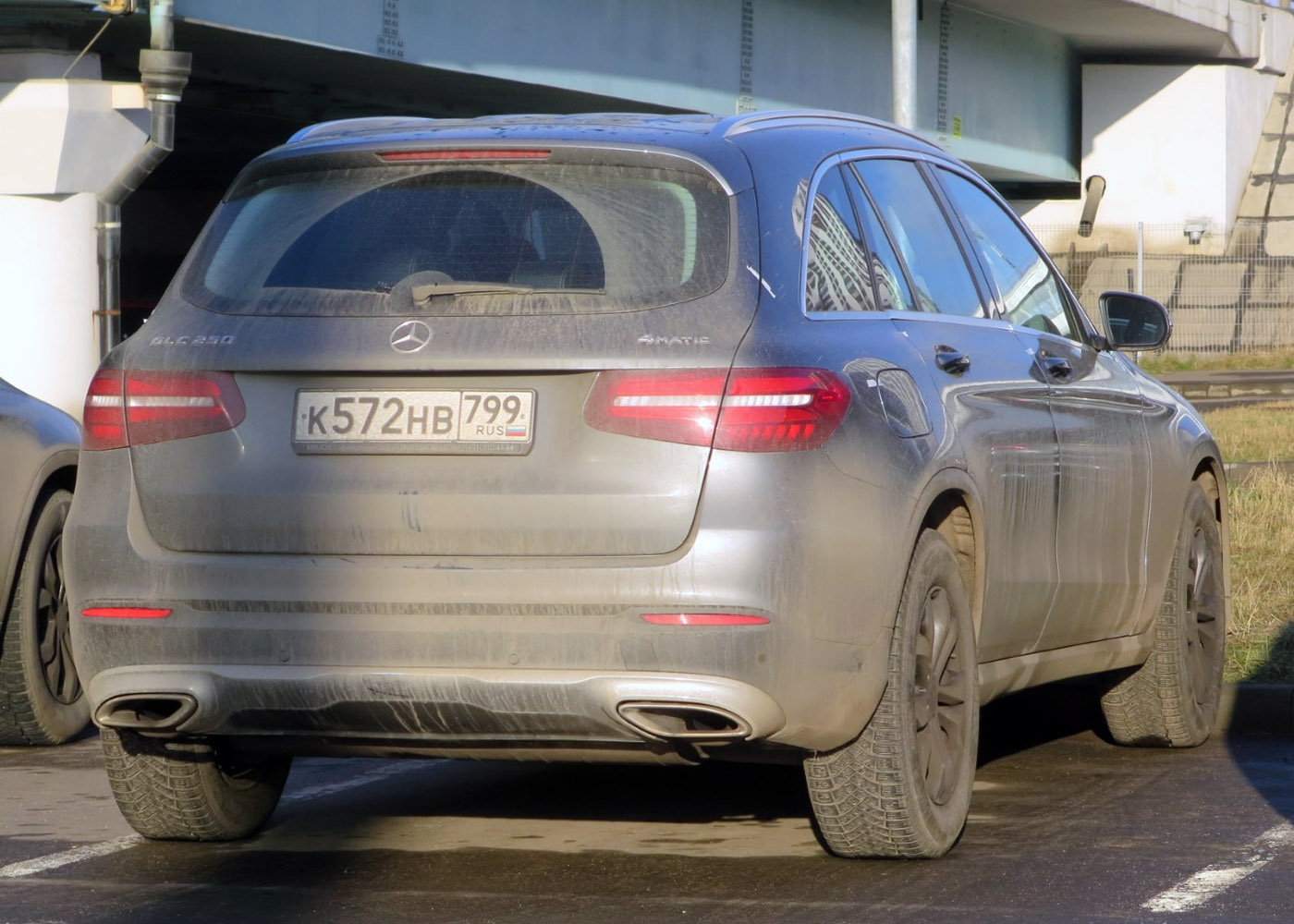 Москва, Mercedes-Benz GLC-Klasse № К 572 НВ 799