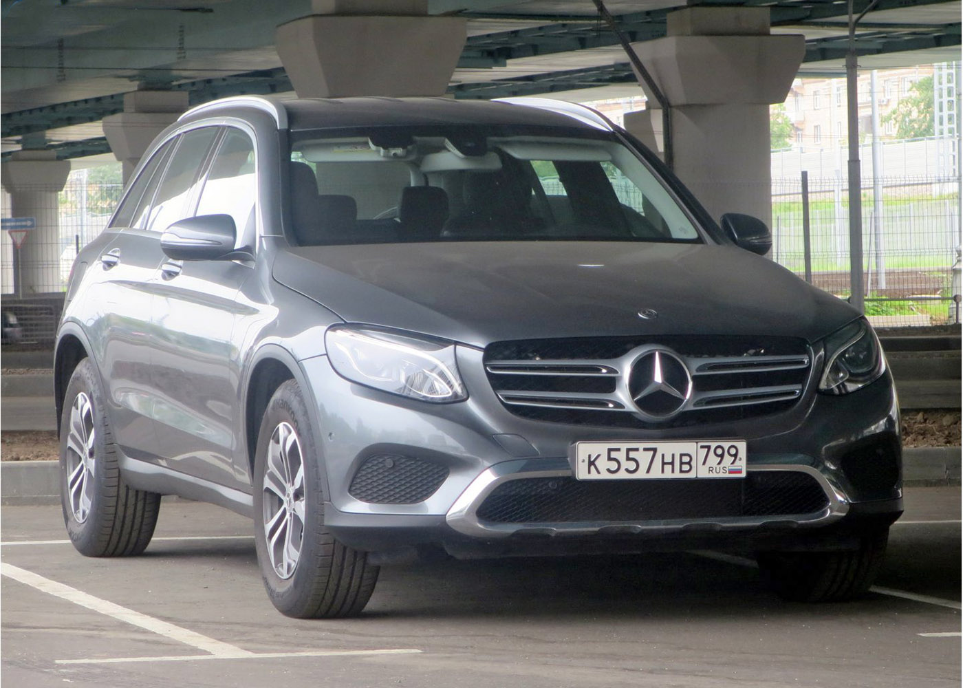 Москва, Mercedes-Benz GLC-Klasse № К 557 НВ 799