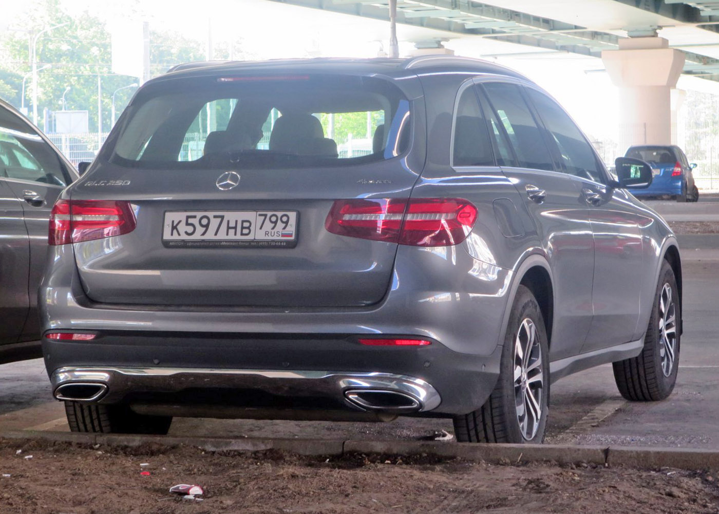 Москва, Mercedes-Benz GLC-Klasse № К 597 НВ 799
