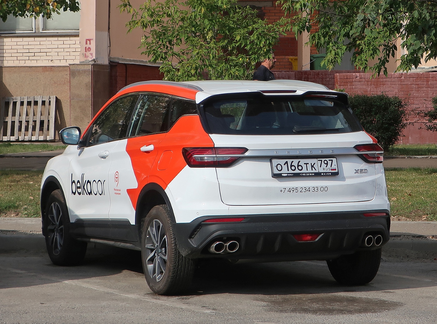 Москва, BelGee X50 № О 166 ТК 797