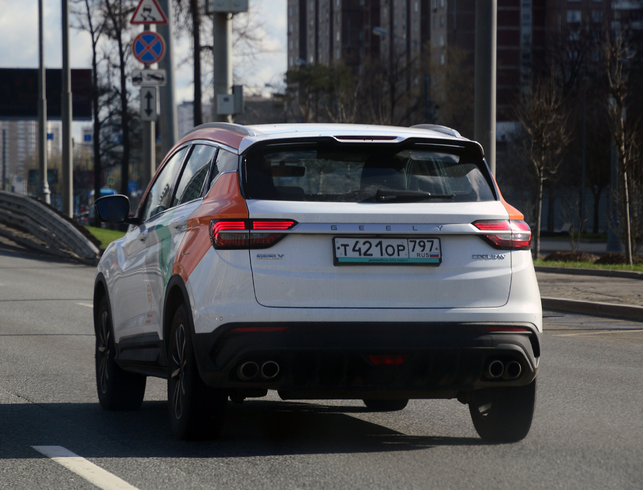 Москва, Geely Coolray № Т 421 ОР 797