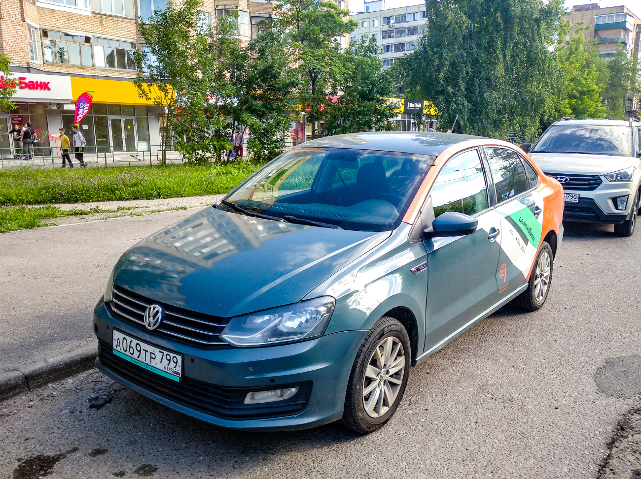 Москва, Volkswagen Polo № А 069 ТР 799