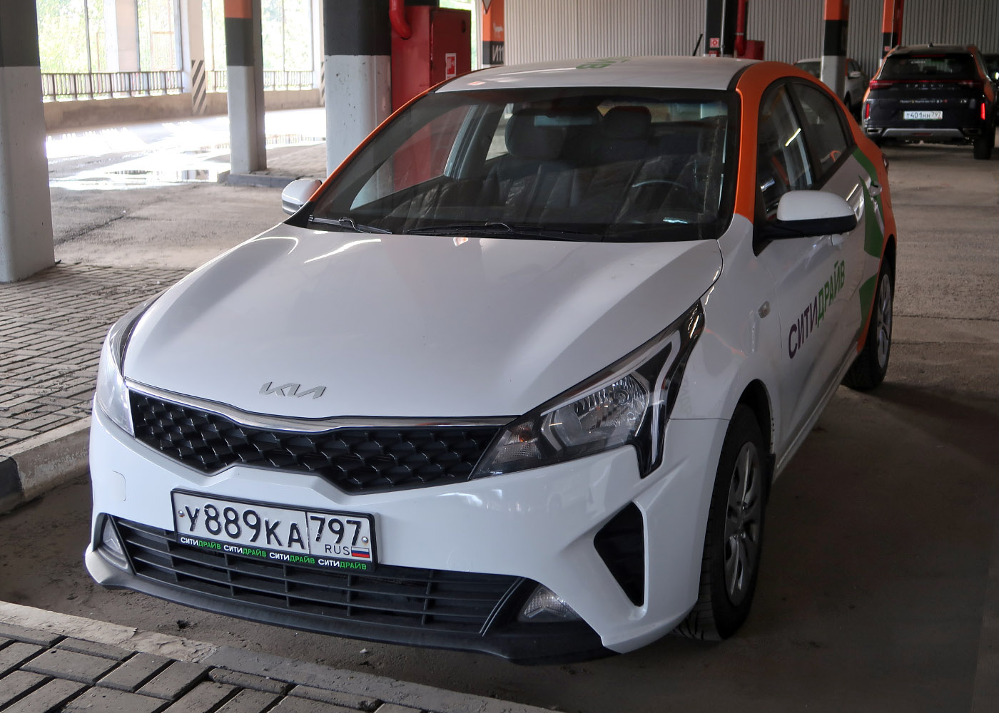 Москва, KIA Rio № У 889 КА 797