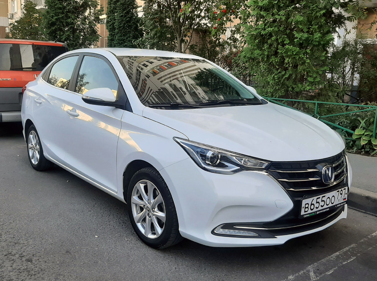 Москва, Changan Alsvin № В 655 ОО 797