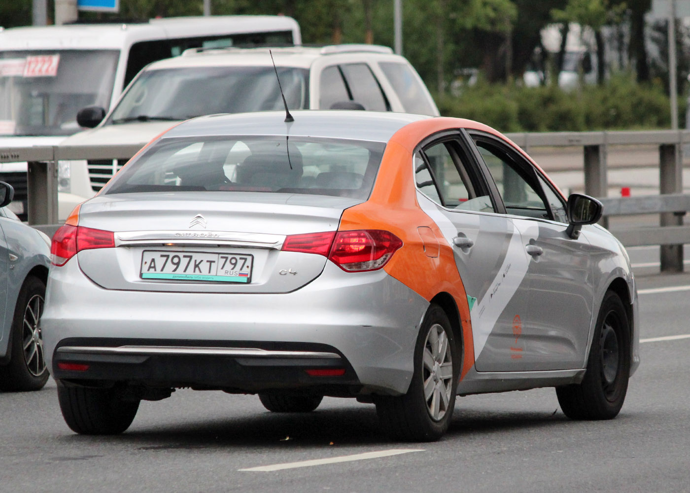 Москва, Citroёn C4 № А 797 КТ 797