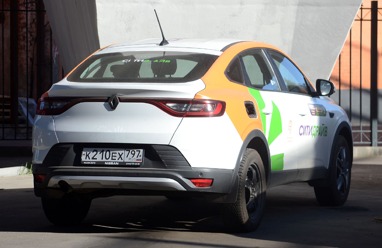 Москва, Renault Arkana № К 210 ЕХ 797