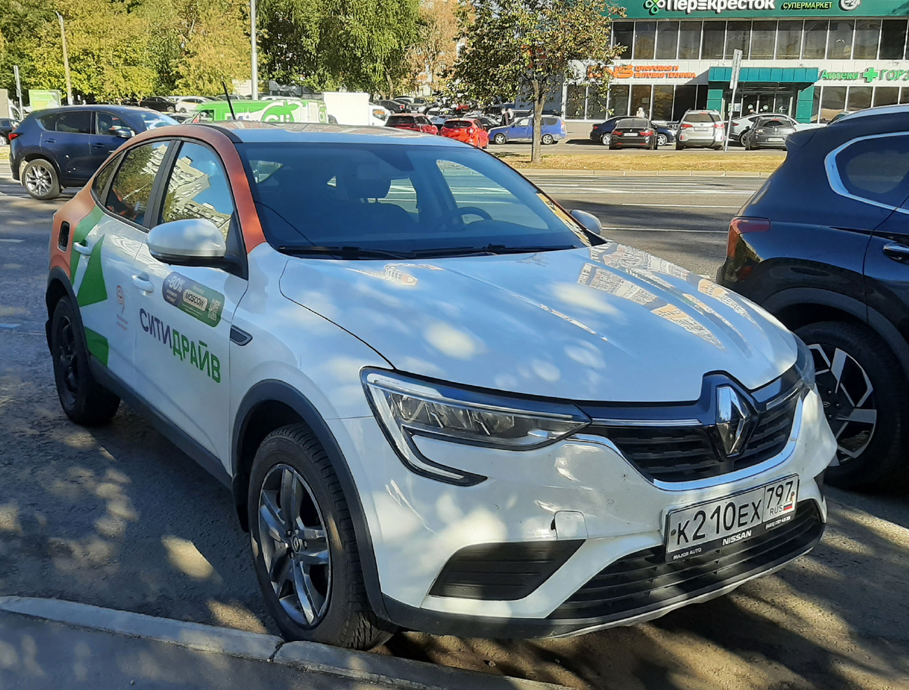 Москва, Renault Arkana № К 210 ЕХ 797