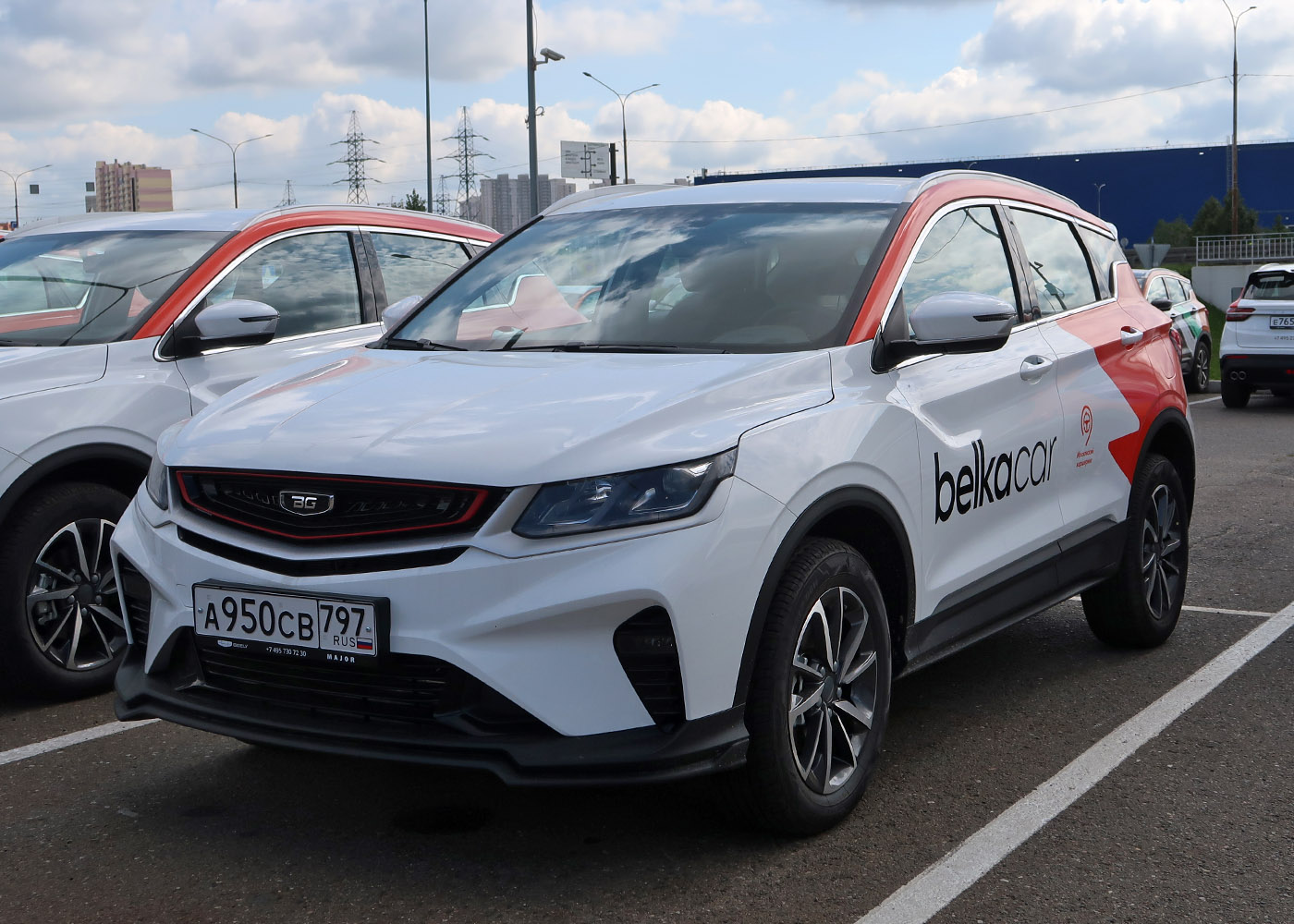 Москва, BelGee X50 № А 950 СВ 797