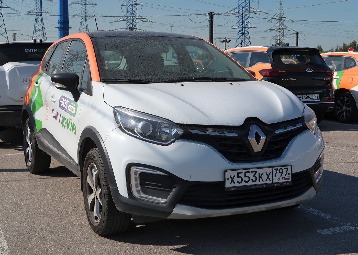 Москва, Renault Kaptur № Х 553 КХ 797