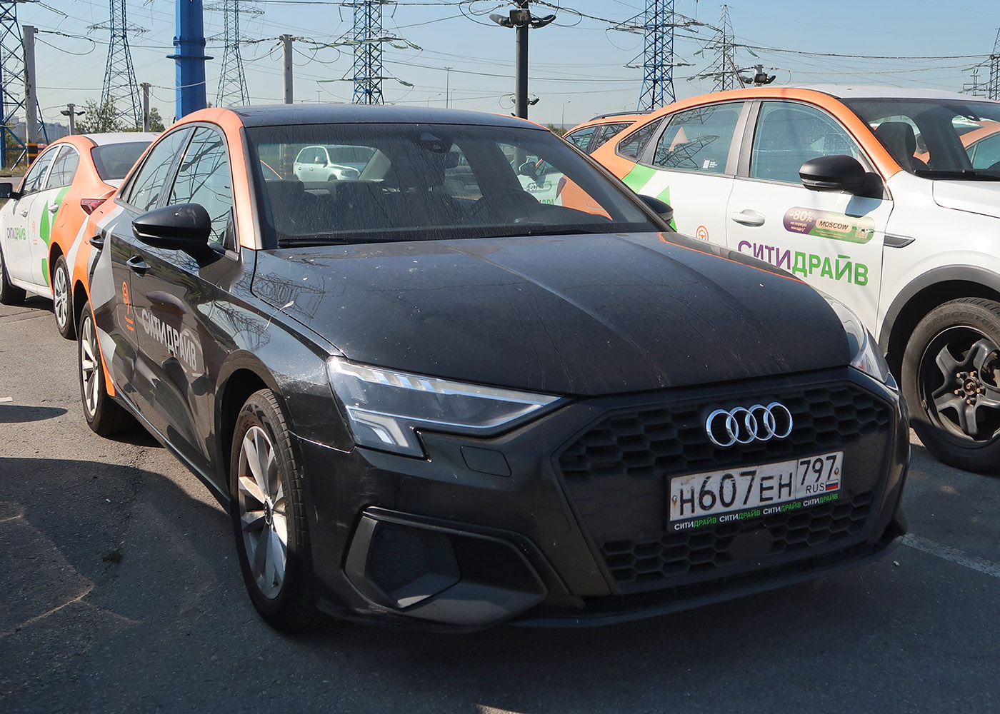 Москва, Audi A3 № Н 607 ЕН 797
