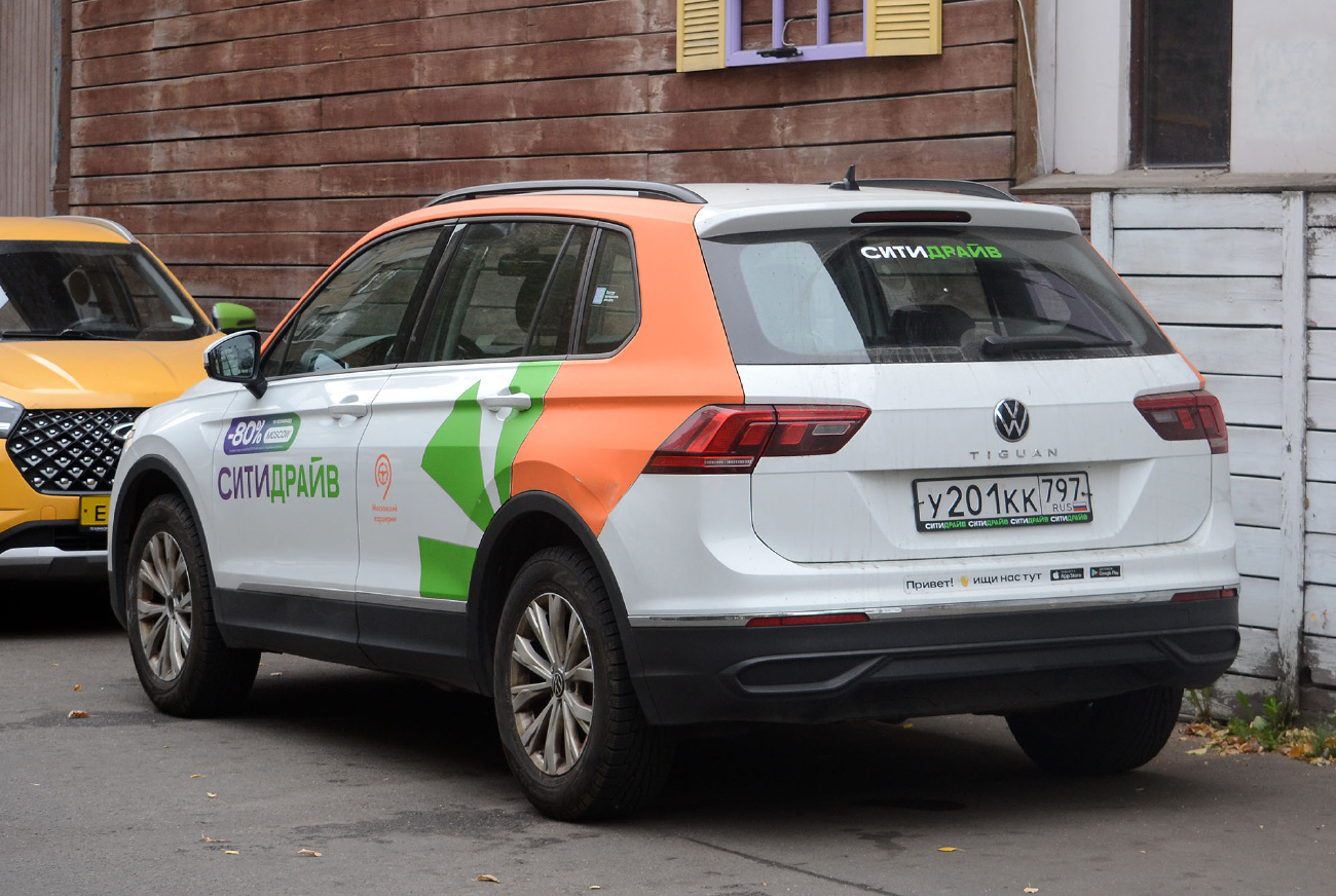 Москва, Volkswagen Tiguan № У 201 КК 797