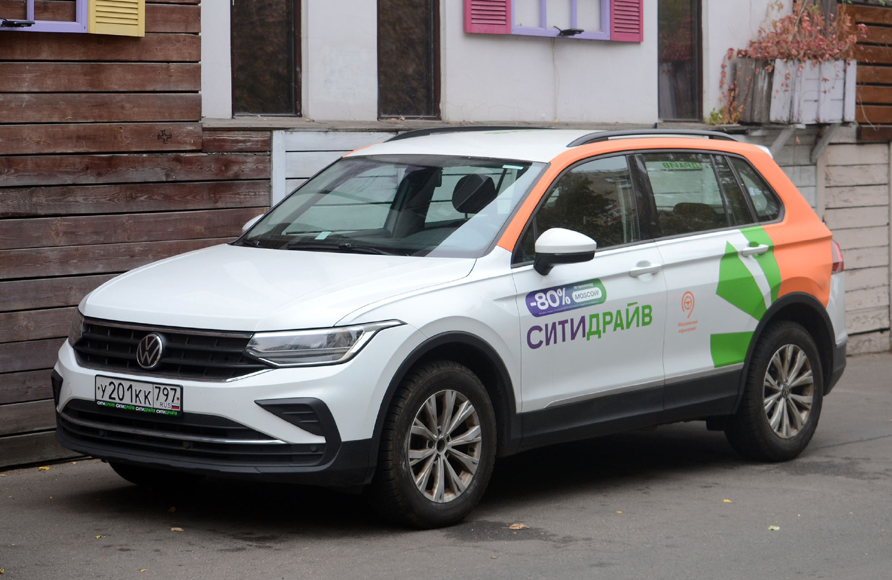 Москва, Volkswagen Tiguan № У 201 КК 797