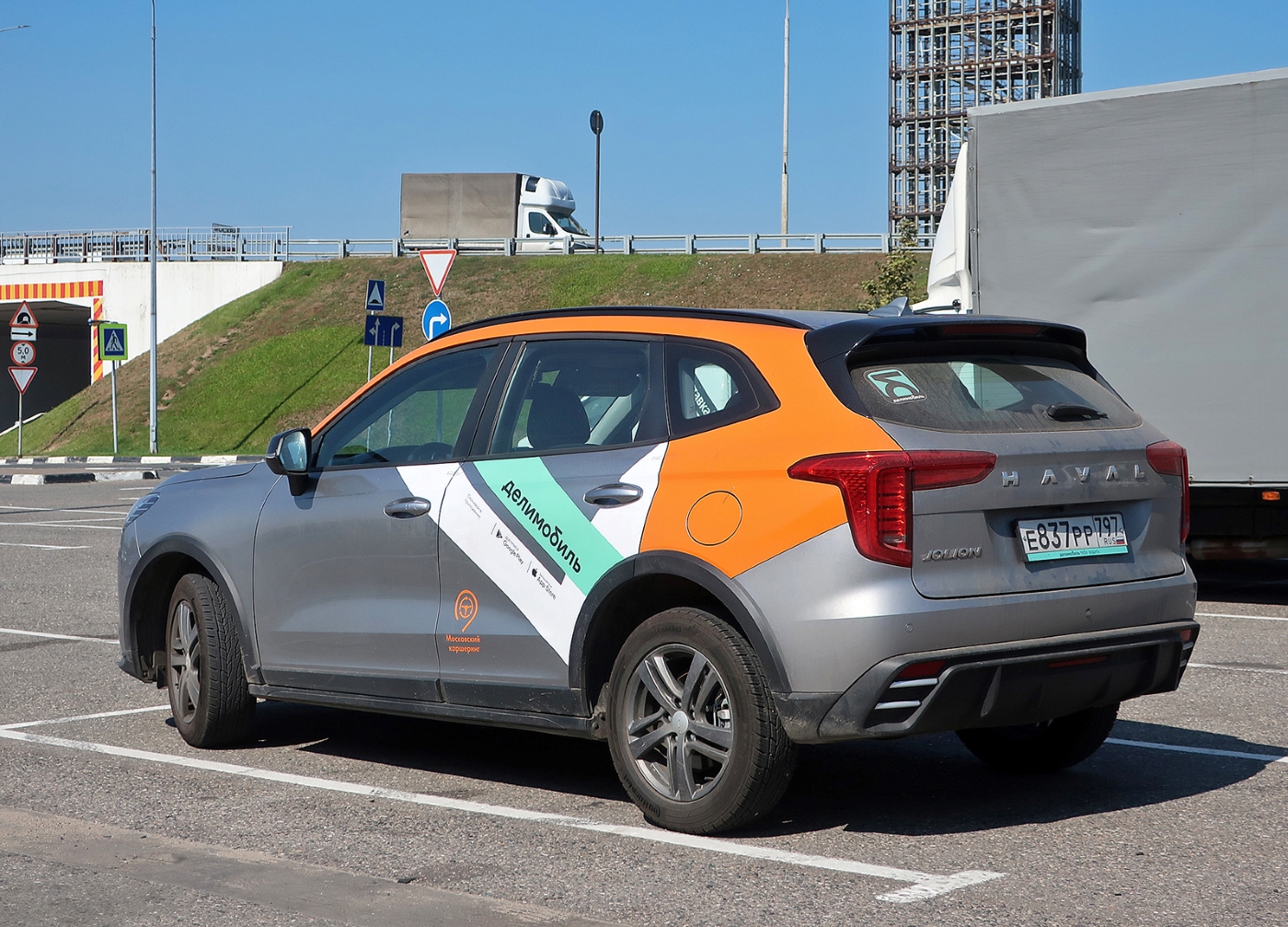 Москва, Haval Jolion № Е 837 РР 797