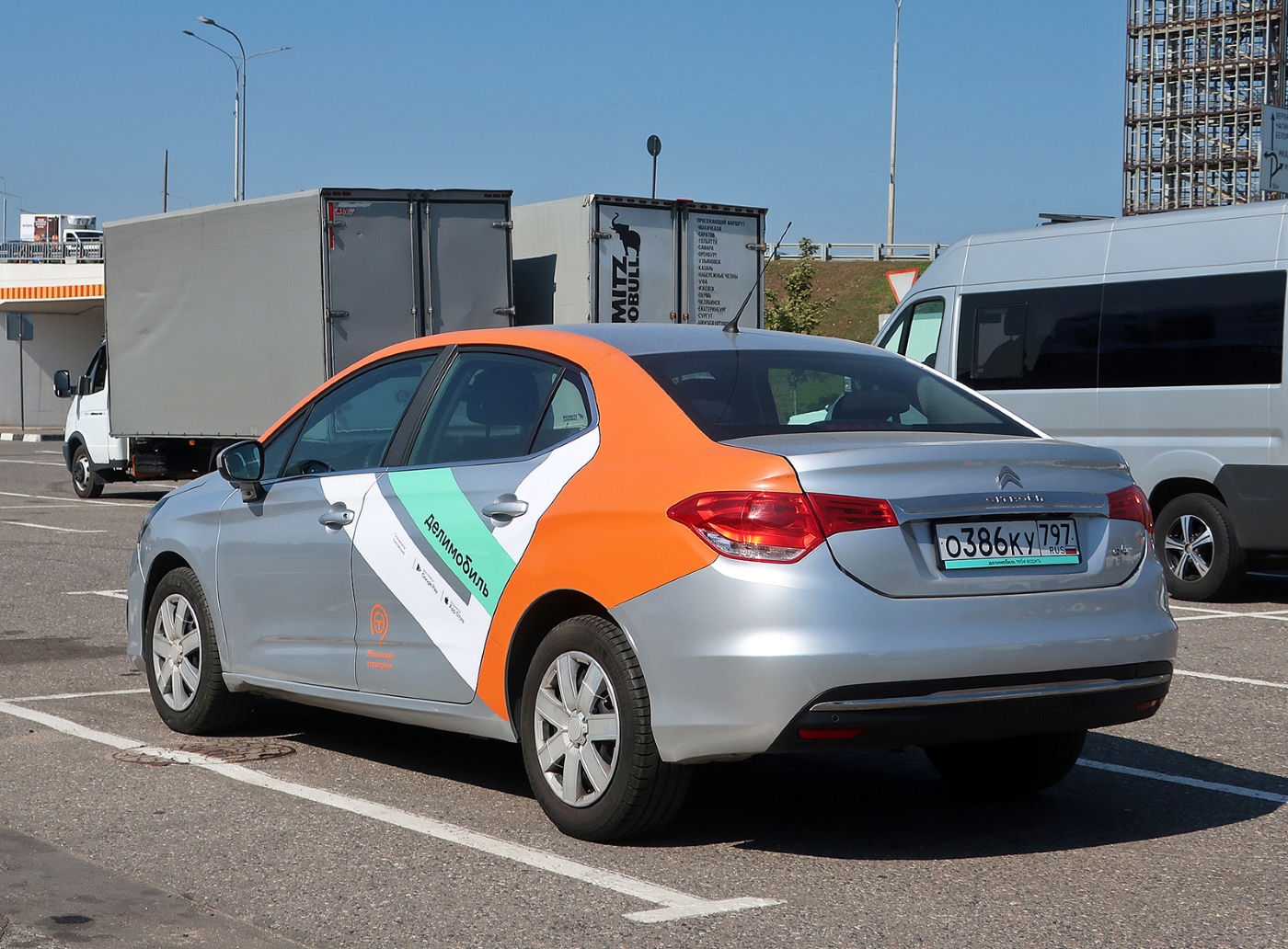 Москва, Citroёn C4 № О 386 КУ 797
