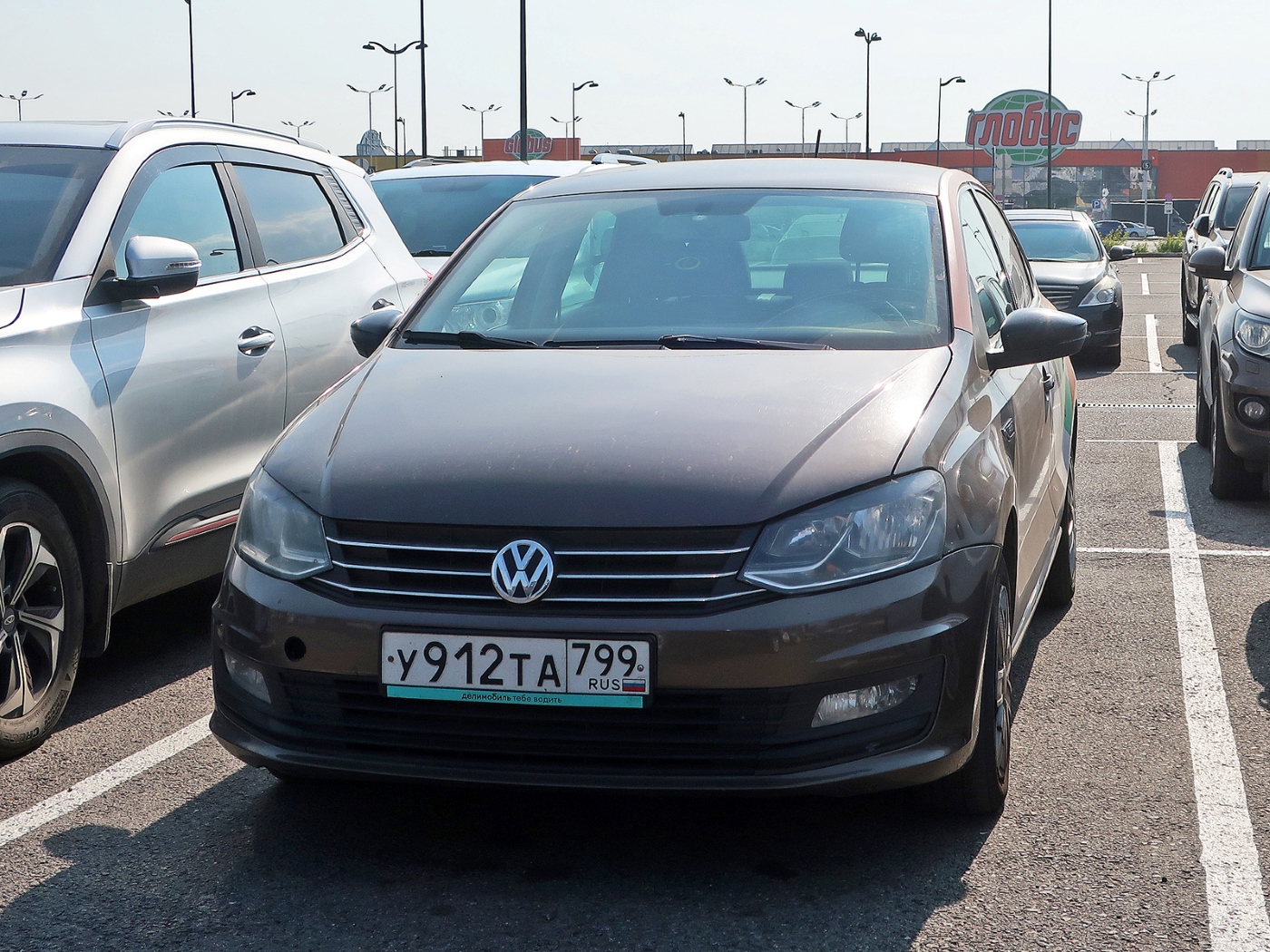 Москва, Volkswagen Polo № У 912 ТА 799