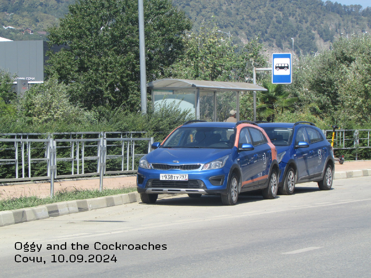 Сочи, KIA Rio № Т 938 ТУ 797