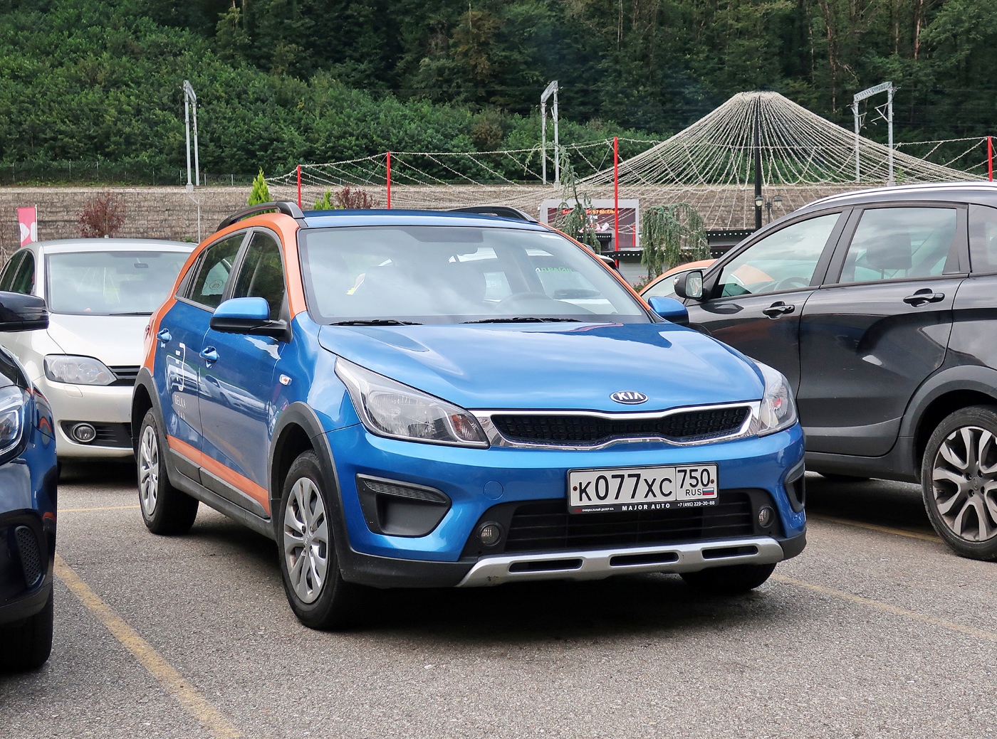 Сочи, KIA Rio № К 077 ХС 750
