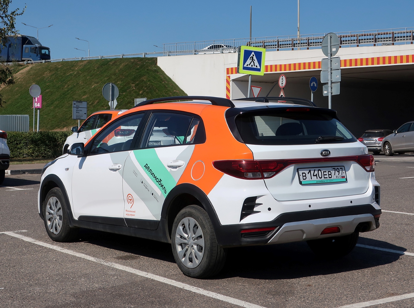 Москва, KIA Rio № В 140 ЕВ 797