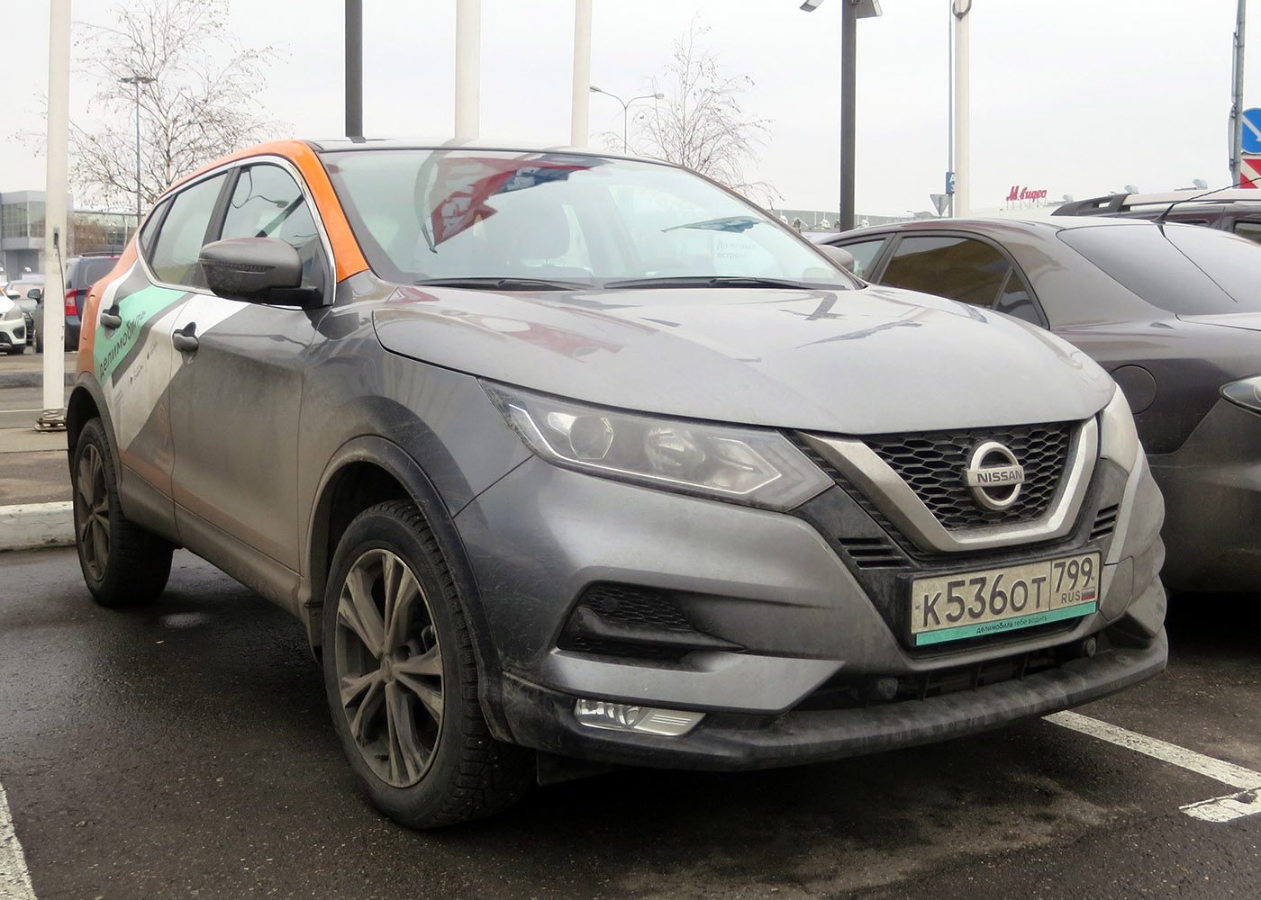 Москва, Nissan Qashqai № К 536 ОТ 799
