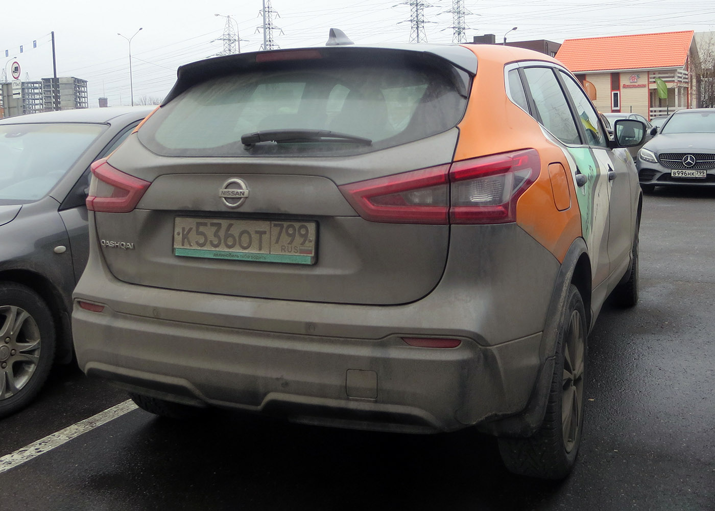 Москва, Nissan Qashqai № К 536 ОТ 799