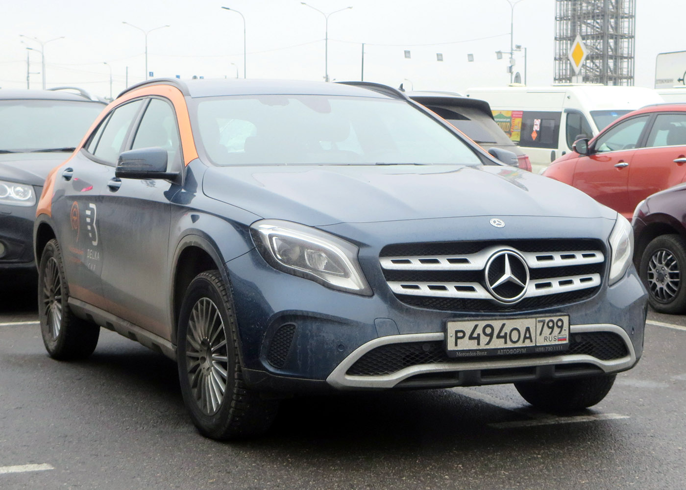 Москва, Mercedes-Benz GLA-Klasse № Р 494 ОА 799