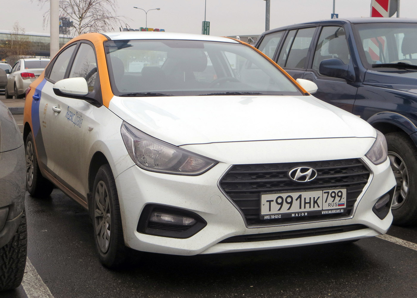 Москва, Hyundai Solaris № Т 991 НК 799