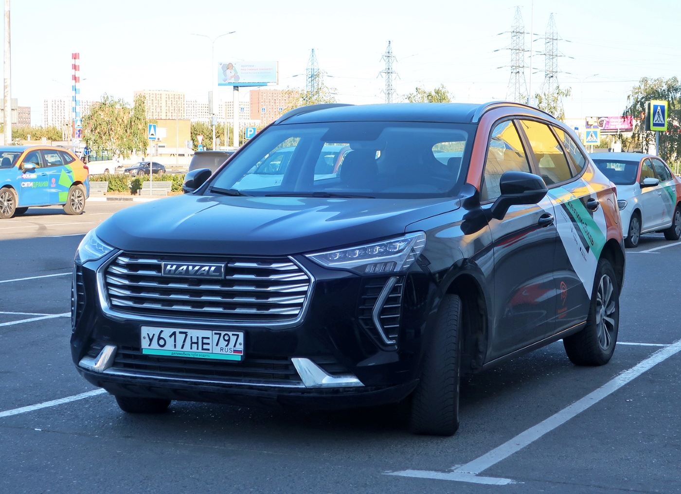 Москва, Haval Jolion № У 617 НЕ 797