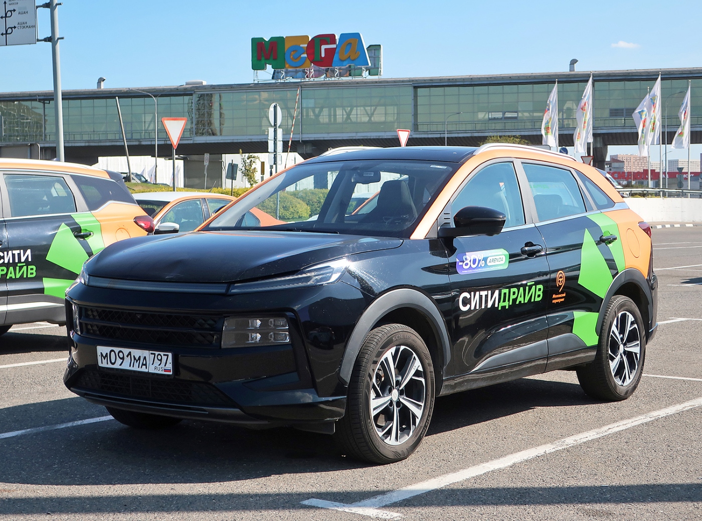 Москва, JAC JS6 № М 091 МА 797