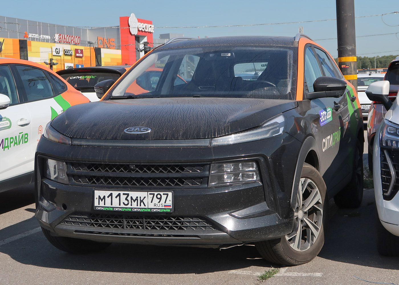 Москва, JAC JS6 № М 113 МК 797