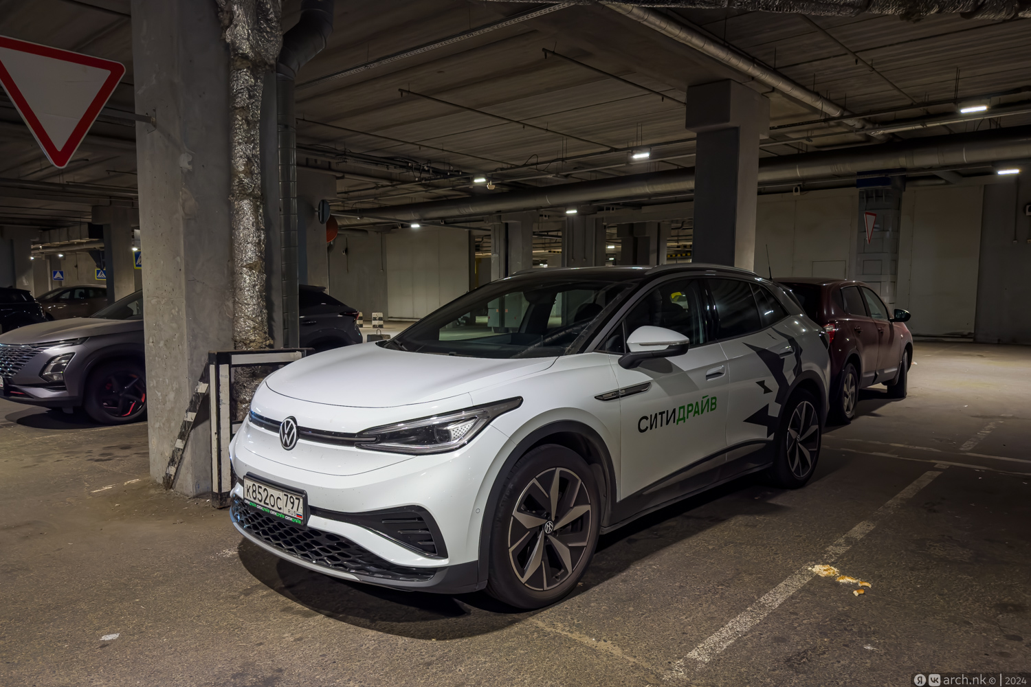 Москва, Volkswagen ID.4 № К 852 ОС 797