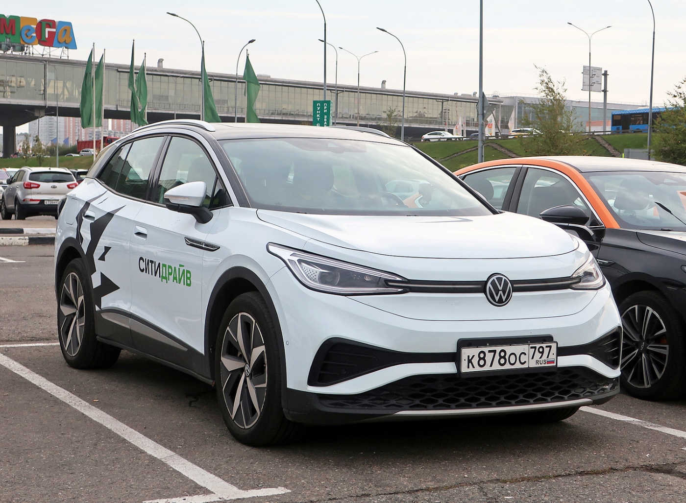 Москва, Volkswagen ID.4 № К 878 ОС 797
