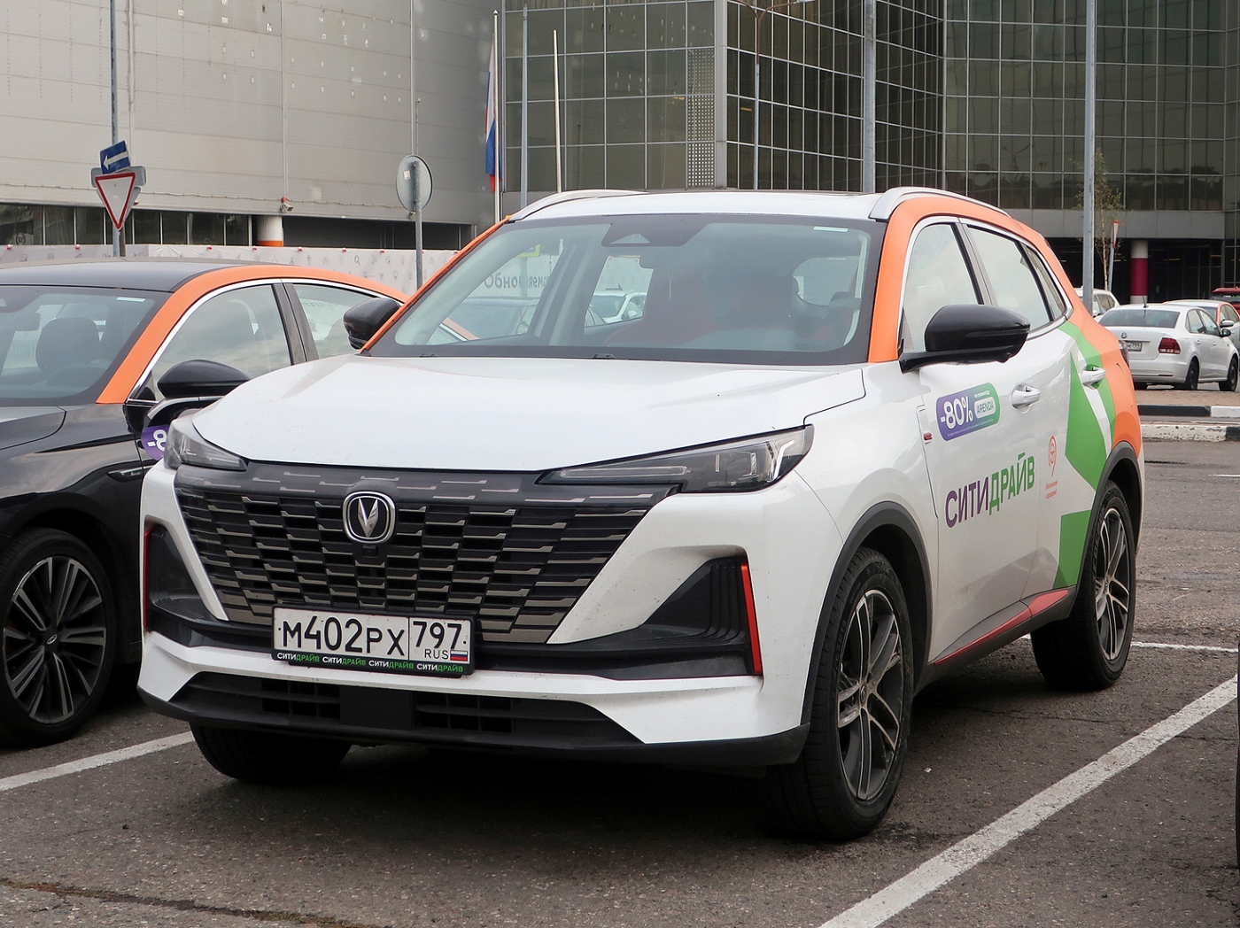 Москва, Changan CS55 / UNI-S № М 402 РХ 797