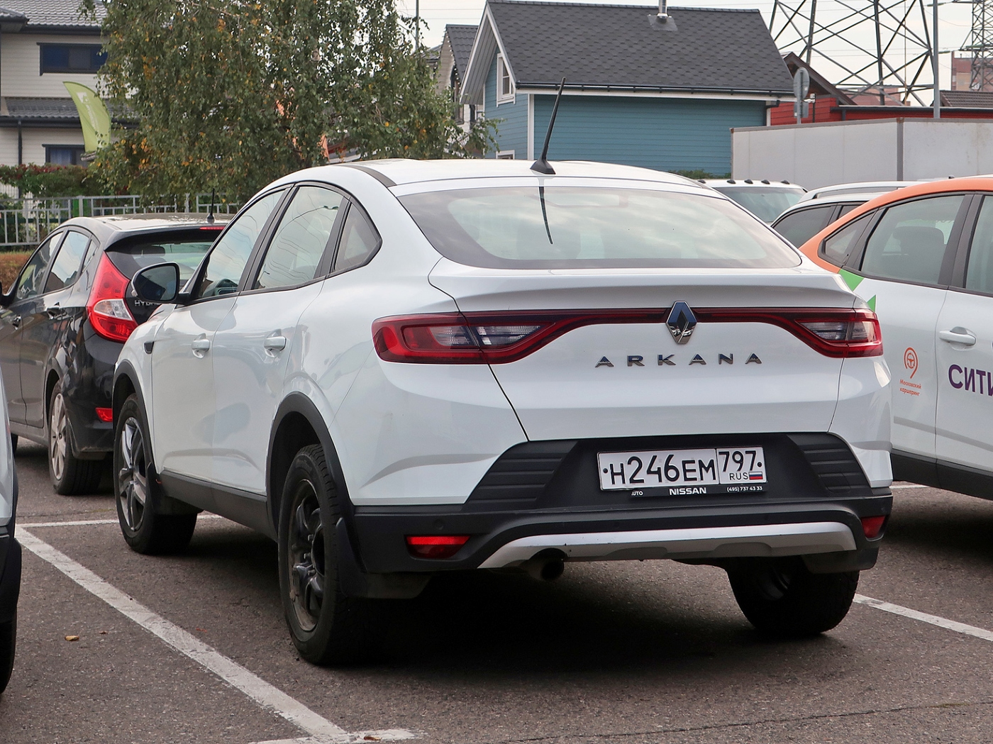 Москва, Renault Arkana № Н 246 ЕМ 797
