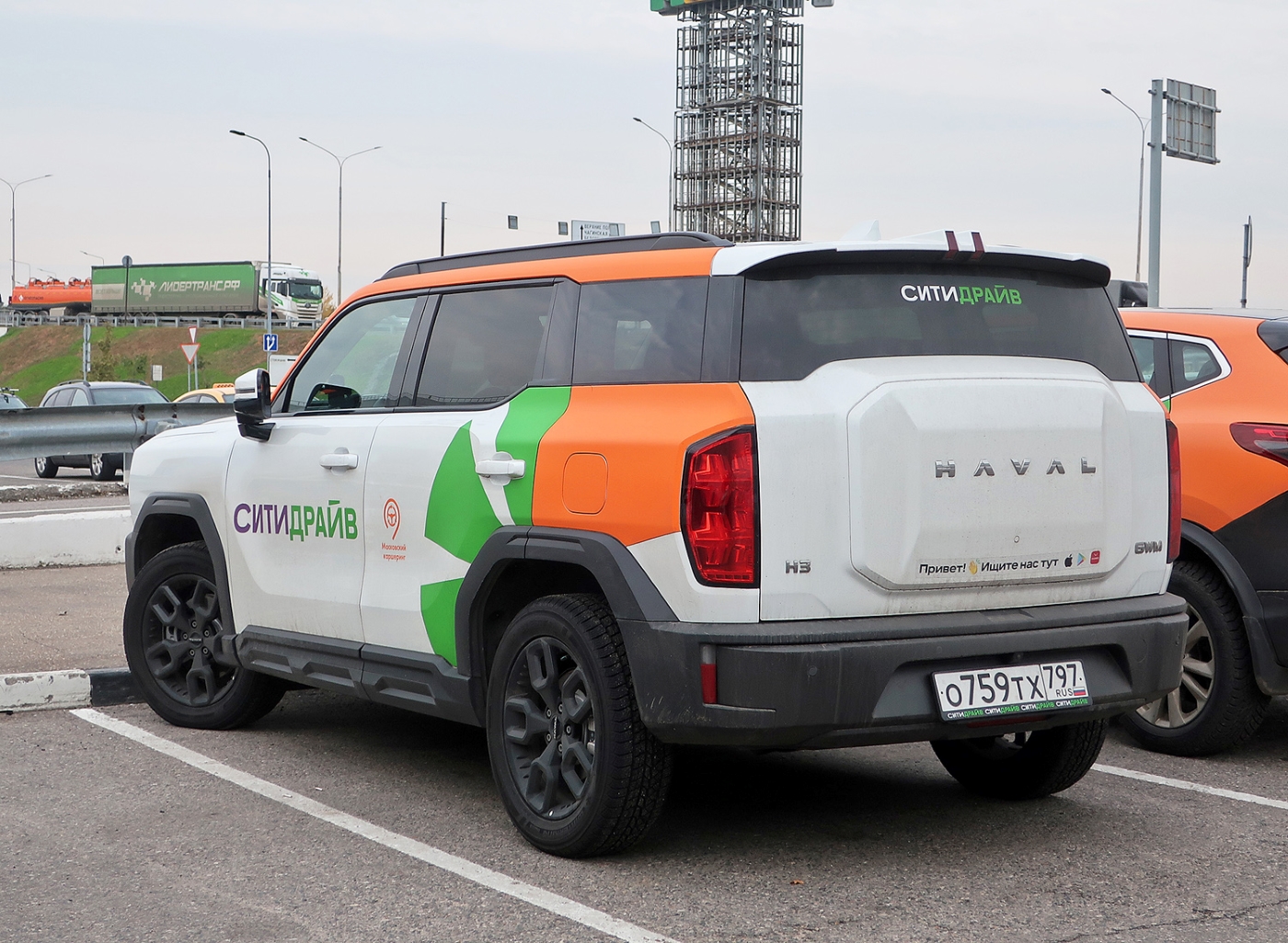 Москва, Haval H3 № О 759 ТХ 797
