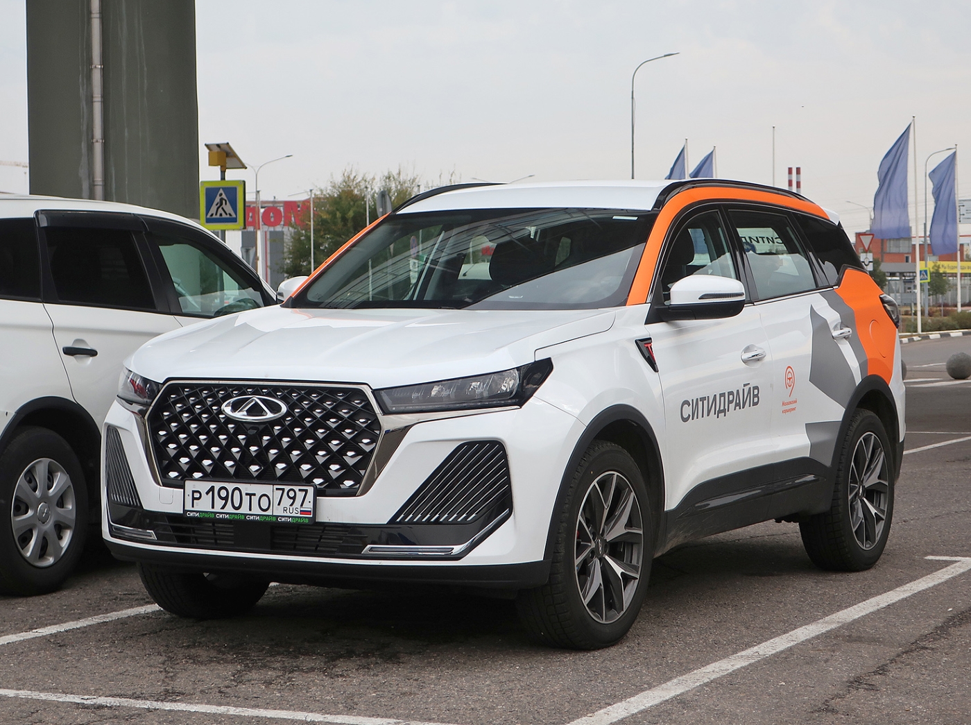 Москва, Chery Tiggo 7 № Р 190 ТО 797