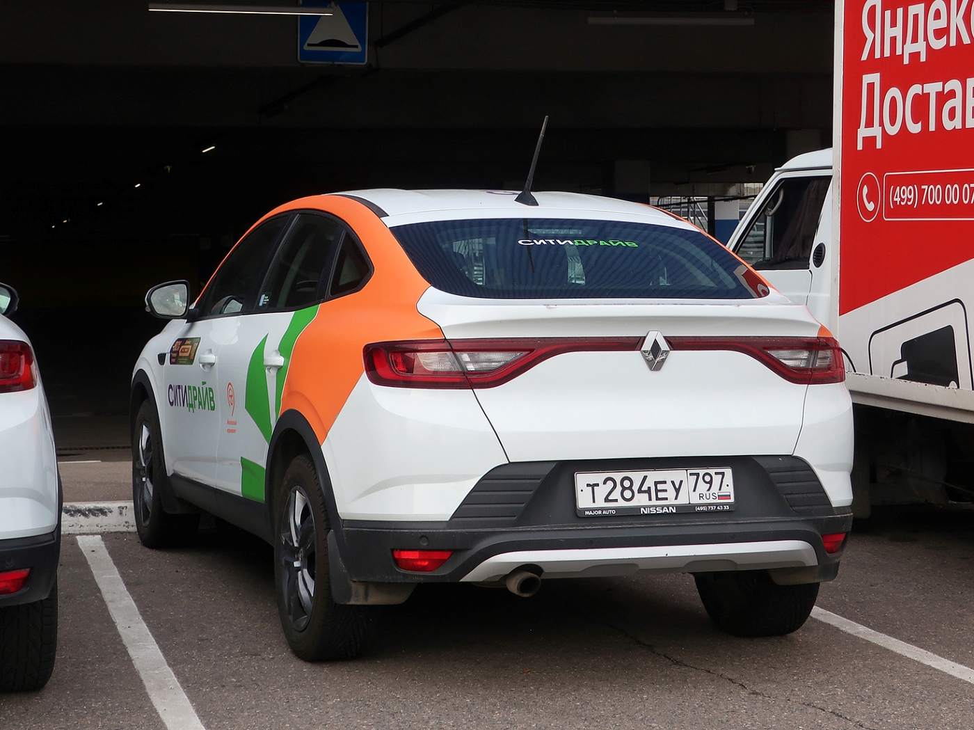 Москва, Renault Arkana № Т 284 ЕУ 797