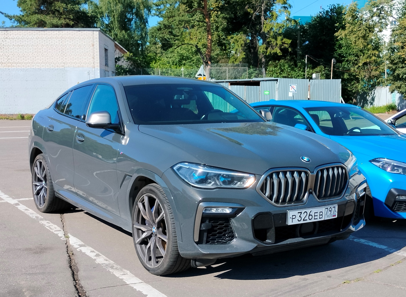 Москва, BMW X6 № Р 326 ЕВ 797